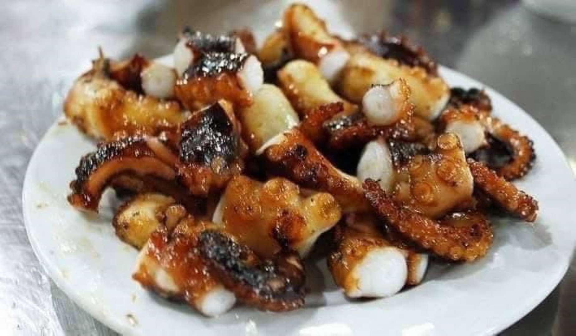 Bạch tuộc nướng