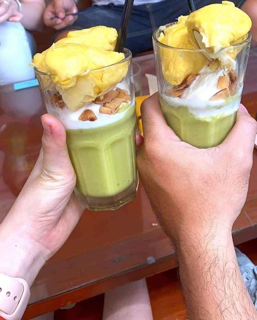 kem bơ sầu riêng